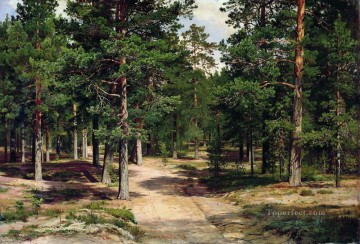 150の主題の芸術作品 Painting - セストロレツク・ボル 1896 古典的な風景 イワン・イワノビッチの木々